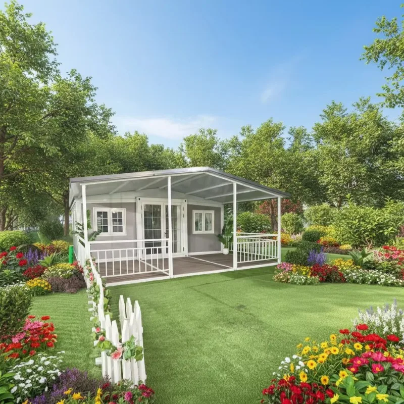 20ft 40ft Customized Floor and Wall Colors Foldable Expandable Prefabricated Modular Folding Portable Container House