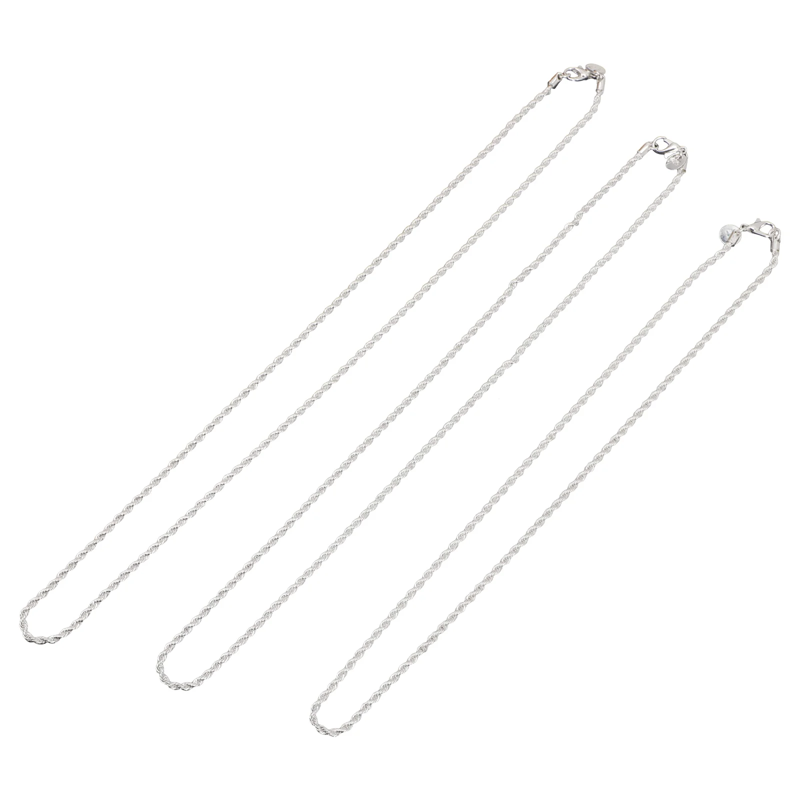 3 Buah Rantai Kalung Pria Link Versi Korea