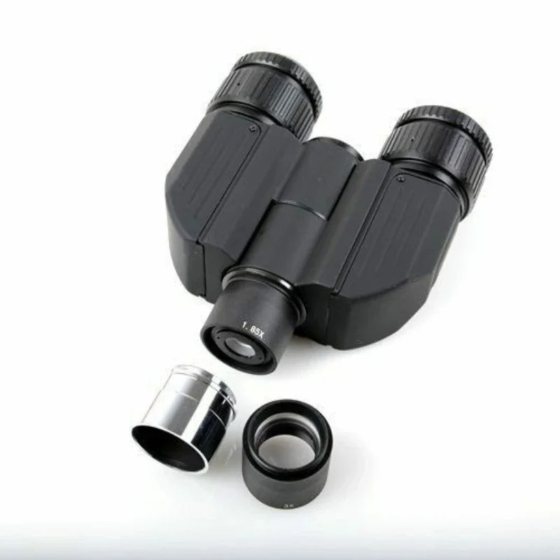 Bino Visor Binocular para telescopio ocular de 1,25" con lente Barlow 3x 1,85x