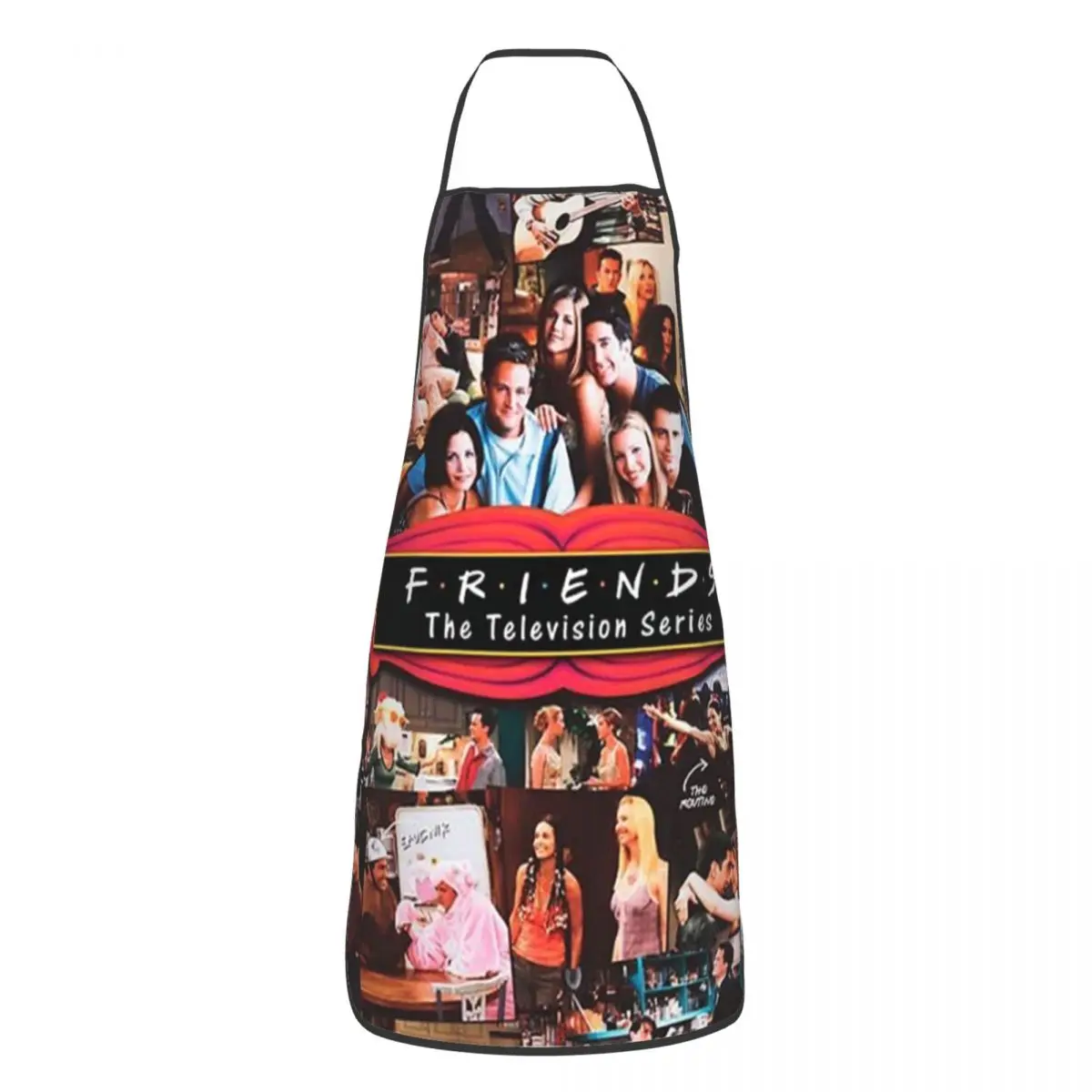 Unisex Friends Logo Symbol Kitchen Chef Cooking Baking Apron Women Men Classic TV Show Tablier Cuisine For Gardening