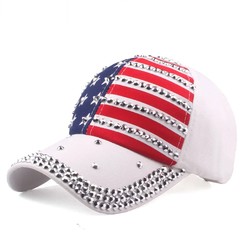 Sommer und Herbst Neuer koreanischer Stil Trendiger neuer europäischer und amerikanischer Stil Diamant-Set Baseball Sommer Outdoor Sonnenhut Ente Tongu – Detail 3