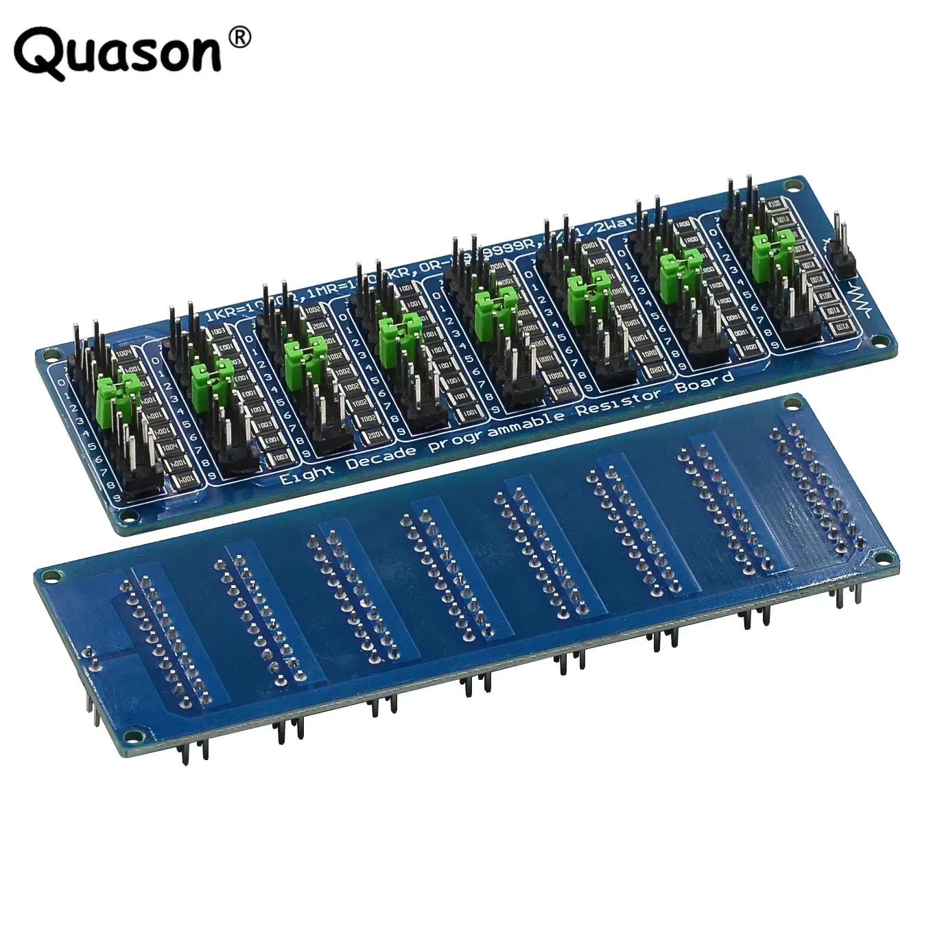 Programmable Eight Decade Resistor Board 0.1R-9999999.9R 0.1-9.9999999MR (0-10MS) Step Accuracy 0.1R 1/2 W SMD Resistance Module