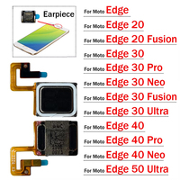 Front Top Earpiece Earphone Ear Speaker Sound Receiver For Motorola Moto Edge 20 30 40 50 Neo Fusion Pro Ultra