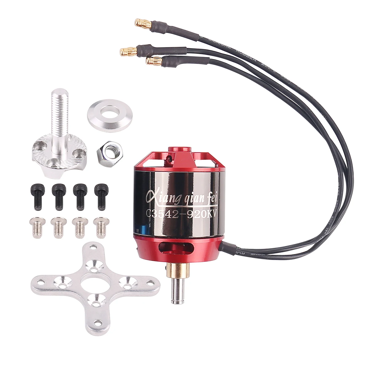 D3536 1200KV D3542 920KV 2-4S Motore Brushless Per RC FPV Aereo Ad Ala Fissa Aerei 2M Skysurfer FPV Aliante Aereo Pezzi di Ricambio