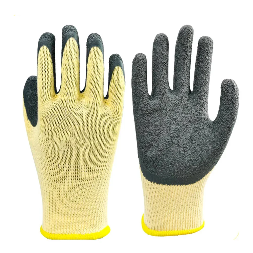 1 Pair 400V Voltage Insulating Gloves Rubber Gloves For Working With Live Wires Tools 10*24cm Rubber, Polyester