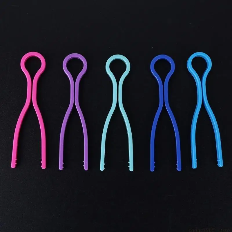 QX2E Bobbin Holder 50 Pcs Keeping Bobbin Thread Under Control Clamps for Home Bedroom Office Sewing Handicraft Decor