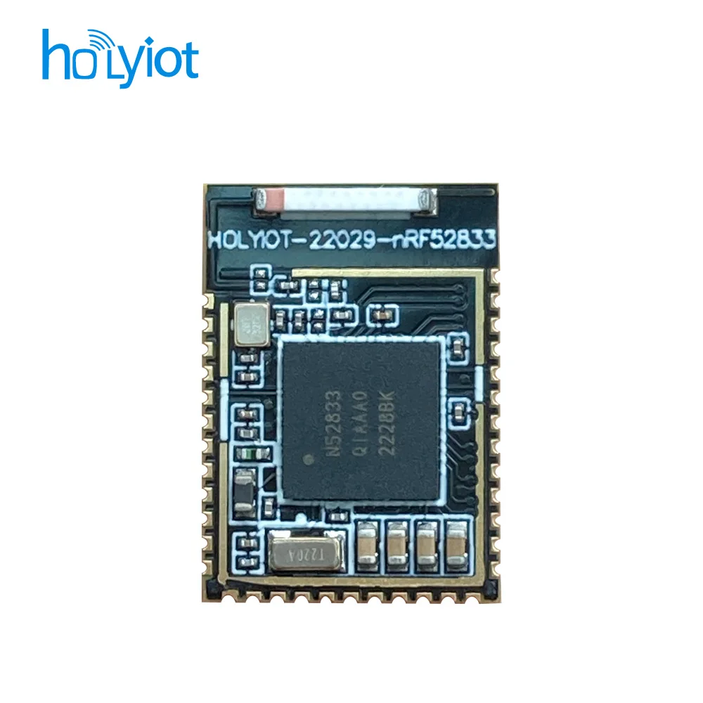 FCC CE Certificated Nordic nRF52833 BLE 5.0 Bluetooth Low Power Consumption Module Ceramic Antenna Automation Modules