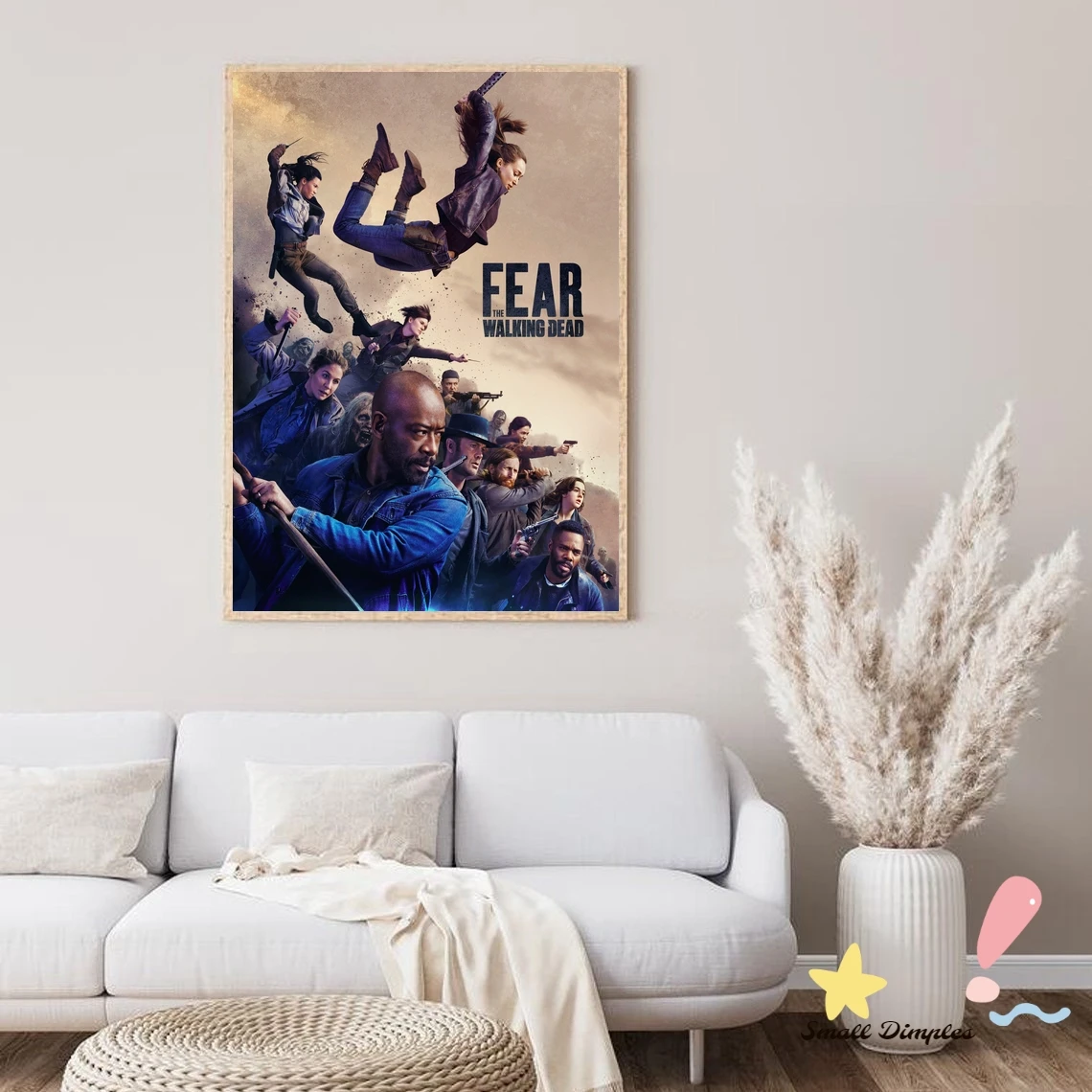 Fear The Walking Dead Season 5 Movie Poster Canvas Art Print Home Decoration Wall Painting ( No Frame )