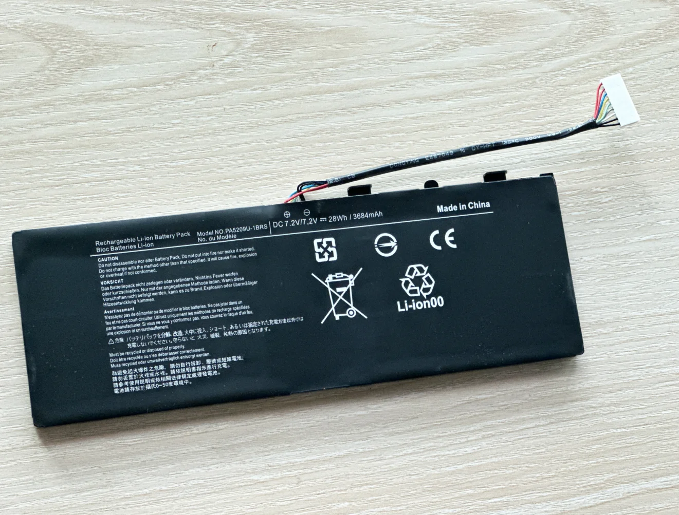 PA5209U-1BRS Battery for Toshiba Satellite Radius 11 L10W-C L15W-B1302