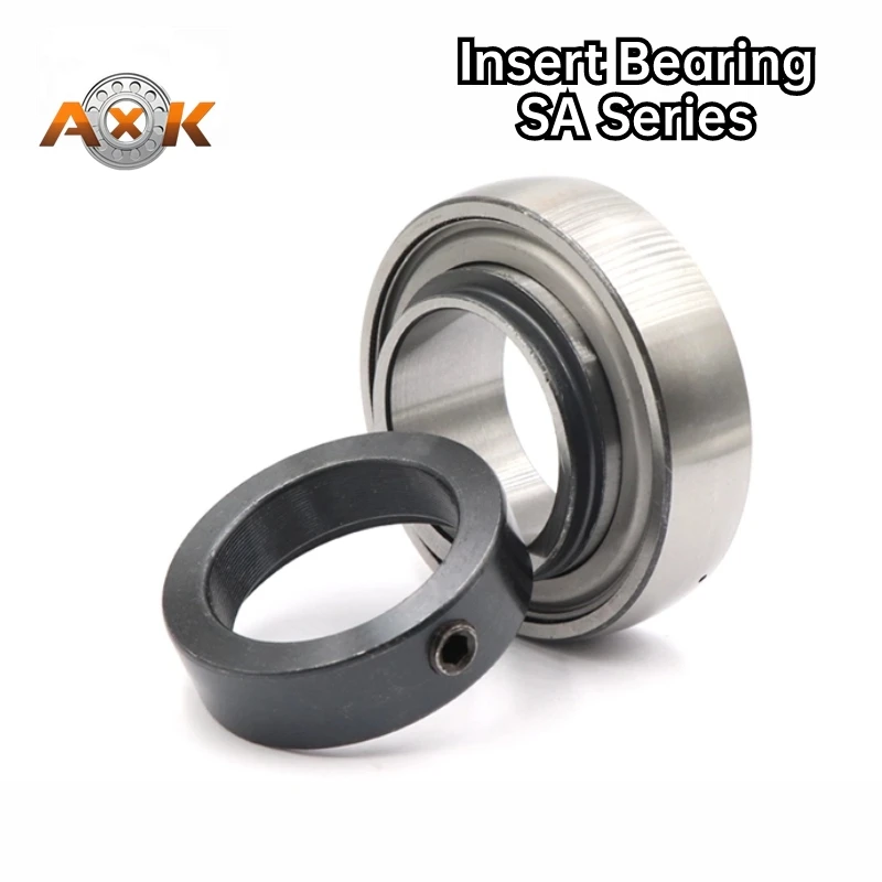 SA203 17X40X19.1MM Outer Spherical Bearing with Eccentric Sleeve SA Series Mower Bearing Agricultural Harvester Bearing