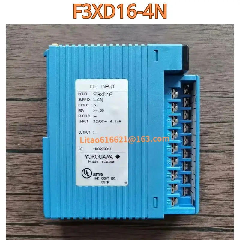 Used original disassembly PLC module F3XD16-4N F3XD16 functional test OK, fast delivery