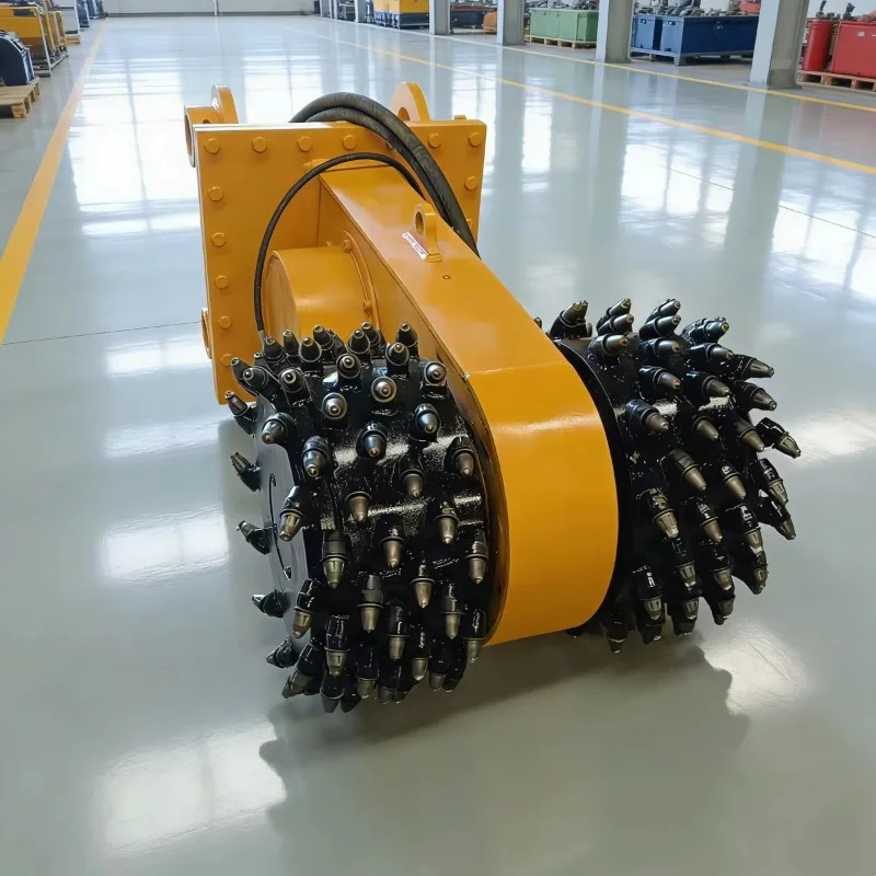 Rotary Milling Head Hydraulic Transverse Drum Cutter Asphalt Rock For Excavator Rotary Milling Machines