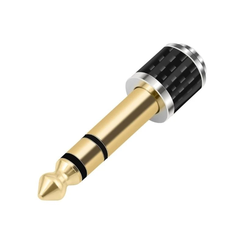 Kopfhörer-Stecker-Konverter-Adapter 3,5 mm auf 6,35 mm Metallstecker 6,35 auf 3,5 55KC – Detail 1