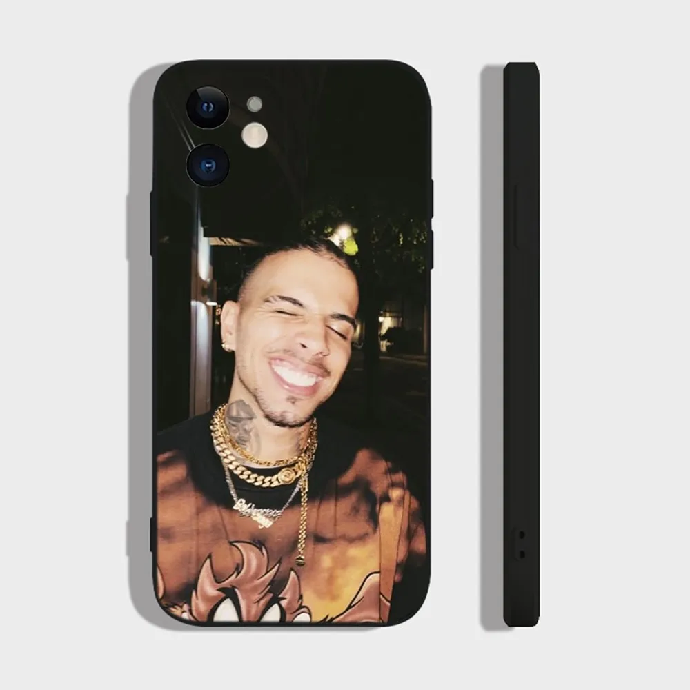 R-Rauw A-Alejandro Rapper  Phone Case For iPhone 16,15,14,13,12,11 Plus,Pro,Max,XR,XS,X,7,8 Plus,SE,Mini Silicone Soft