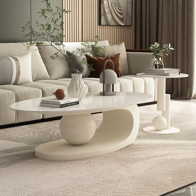 Minimalist Dinner Coffee Table Modern Luxury Simple Unique Coffee Table Aesthetic Center Clear Couchtisch Living Room Furniture