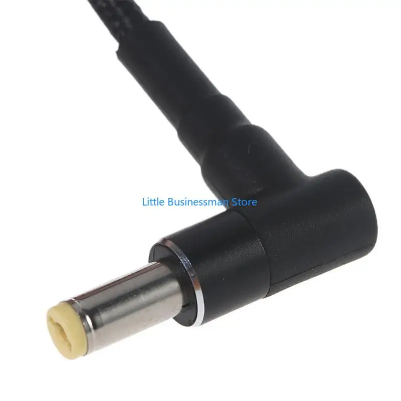 100 W PD USB Typ C Steckereingang bis 90 Grad für 5,5 7 mm Stecker-Ladekabel M76A – Detail 9