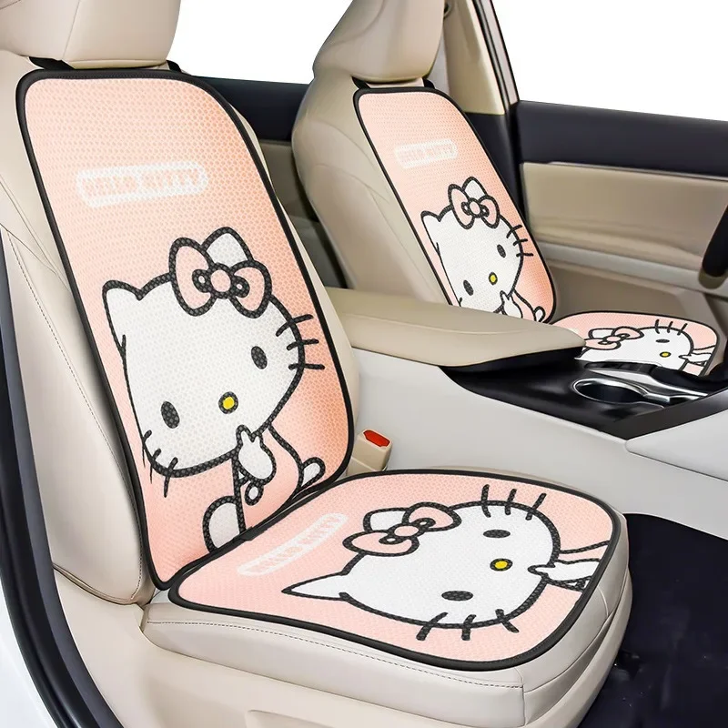 

Sanrio Car Seat Cushion Hellokitty Anime Four Seasons Universal Car Cushion Decorative Accessories Cartoon Kawaii Girl Gifts