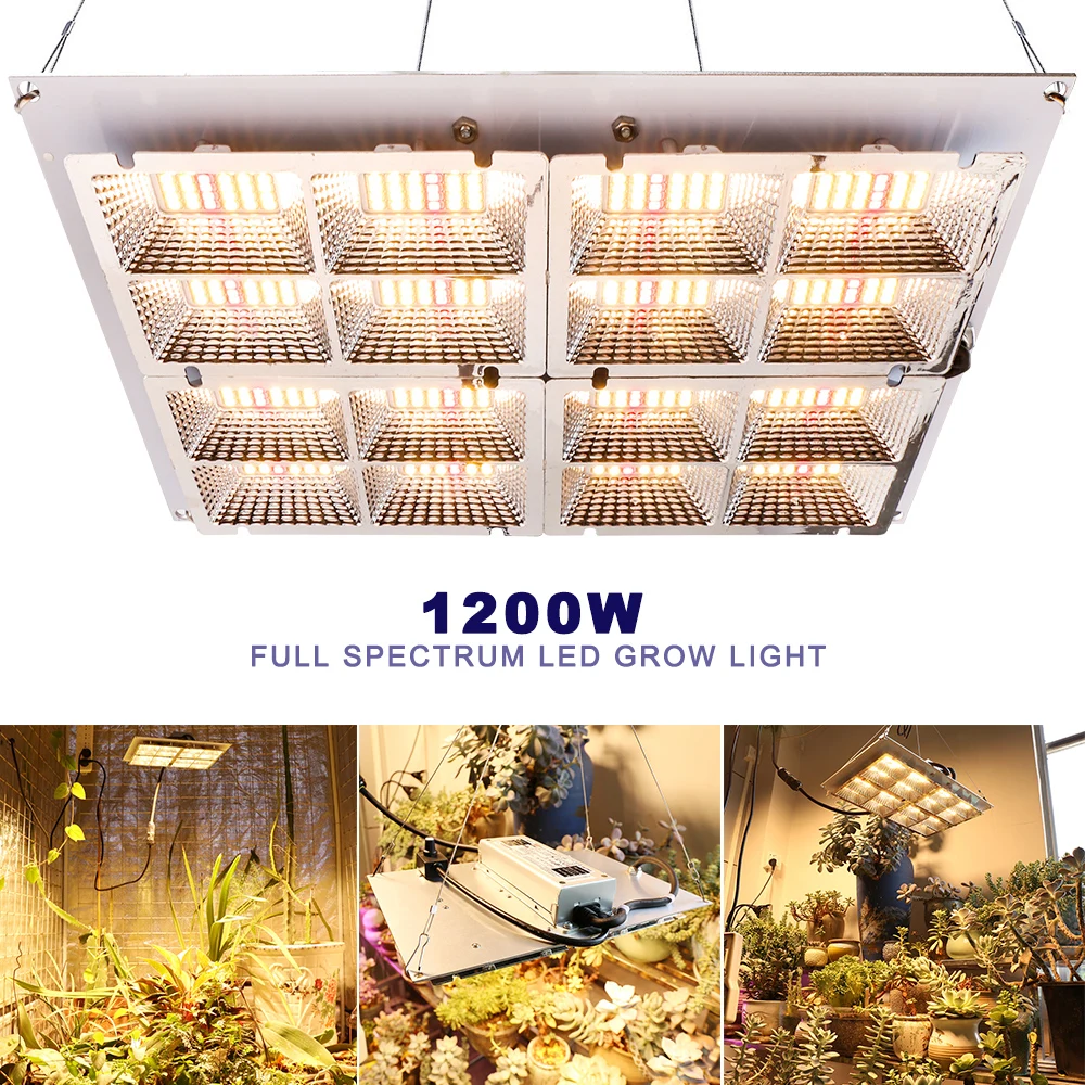 75W Dimmable Osram LED Grow Light With Meanwell Driver Full Spectrum Warm White Hydroponic Greenhouse Indoor Veg Bloom Growbox