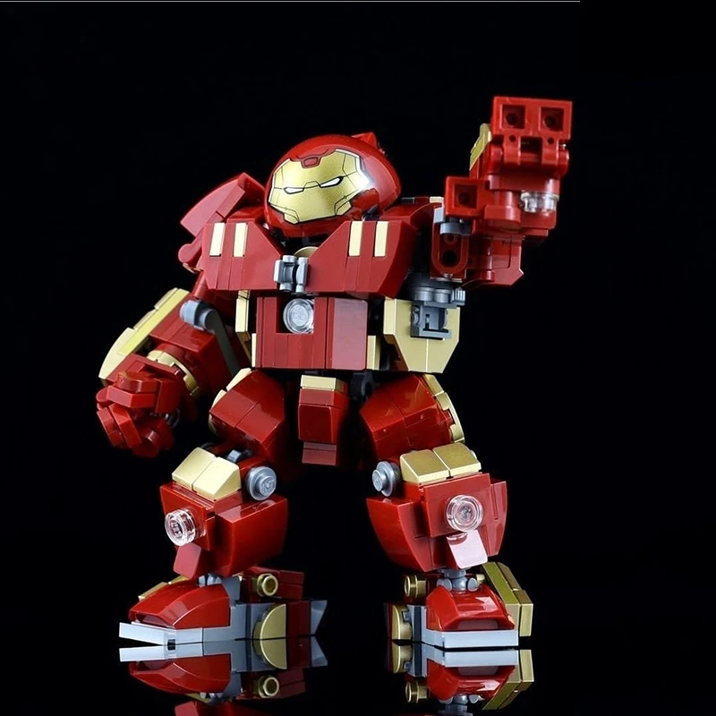 Anti-Hulk Mecha Model MOC Bouwstenen Superheld Film Randapparatuur Robot Kinderen Educatief Assemblage Speelgoed Cadeau & Decoratie