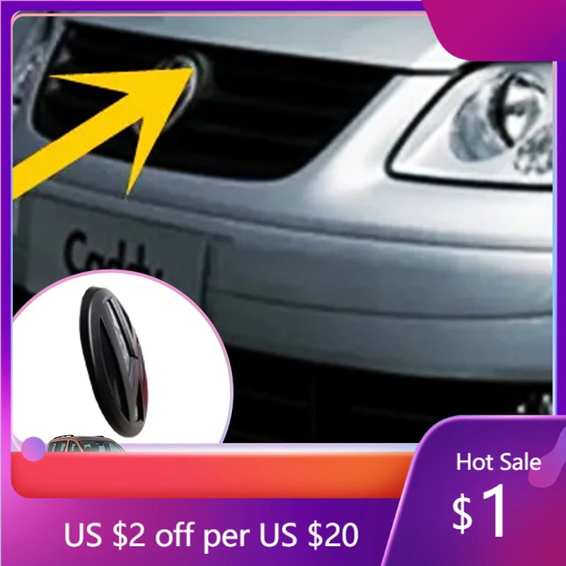 

2026 Новые эмблемы, горячие анюры, 2 шт., Стайлинг автомобиля, передняя голова, капот, эмблема, задний хвостовой бампер, значок багажника для Caddy 2016-2020 Re