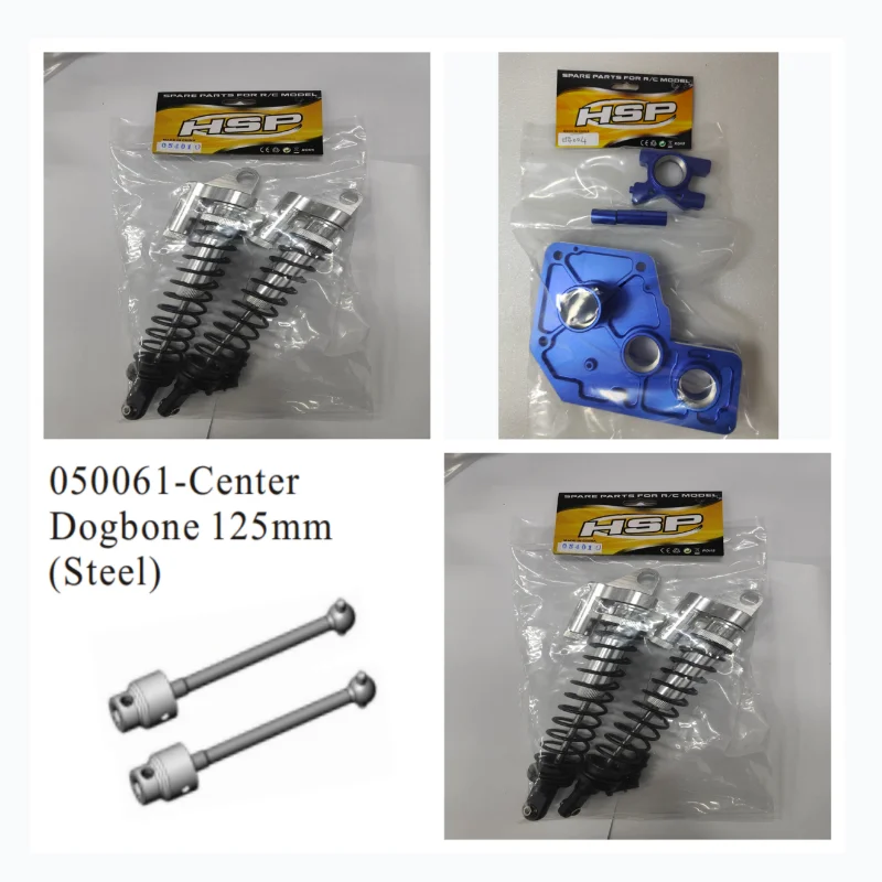 

ОБНОВЧЕННЫЕ ЗАПАСНЫЕ ЧАСТИ HSP 054004 GearMount 054009 054010 Передний/задний амортизатор (короткий) (AL.) Для радиоуправляемого автомобиля 1/5 94050 94054