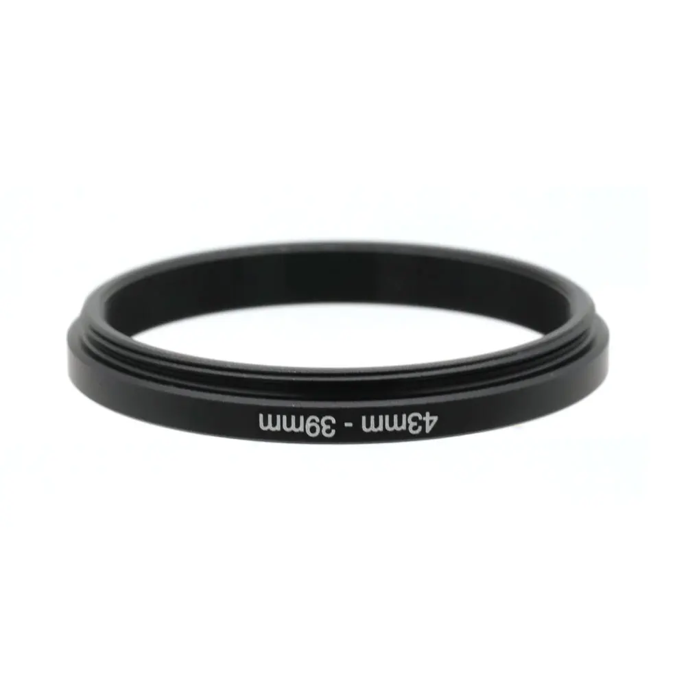 43mm do 39mm 43-39mm 43mm-39mm 43-39 krokowy pierścień redukcyjny Adapter pierścieniowy