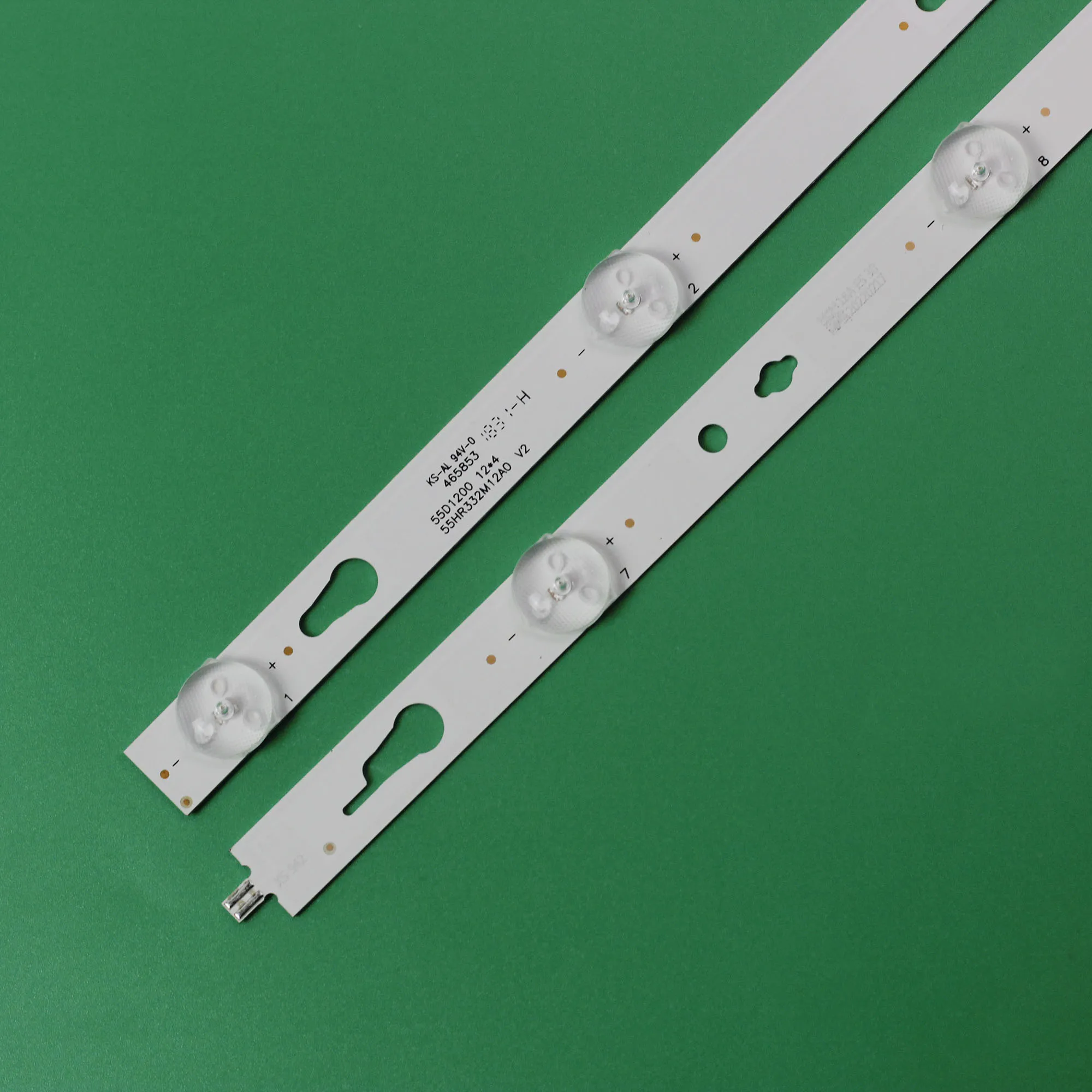 Led Strips 12led Voor Hitachi 55r82 55e31 L55M5-AD 55d1200 TH-55FS435Q Manta 55lus 79T KM0255UHD-S3 55pfl5504/F8 55hr332m12a0 V2