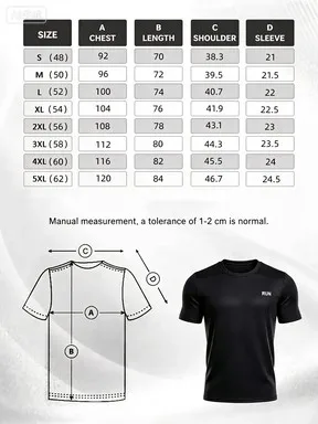 Men Mesh Sports T‑Shirt Letter Print Pinstripe Color Block O‑Neck Short Sleeve Breathable Summer Casual Top image 4