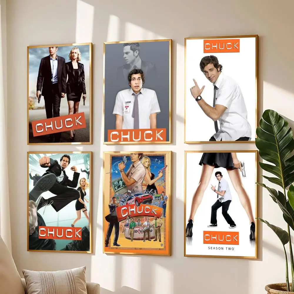 tv series C-Chuck-K Poster Modern Wall Decal for Living Room Cafe Office Bar and Bedroom