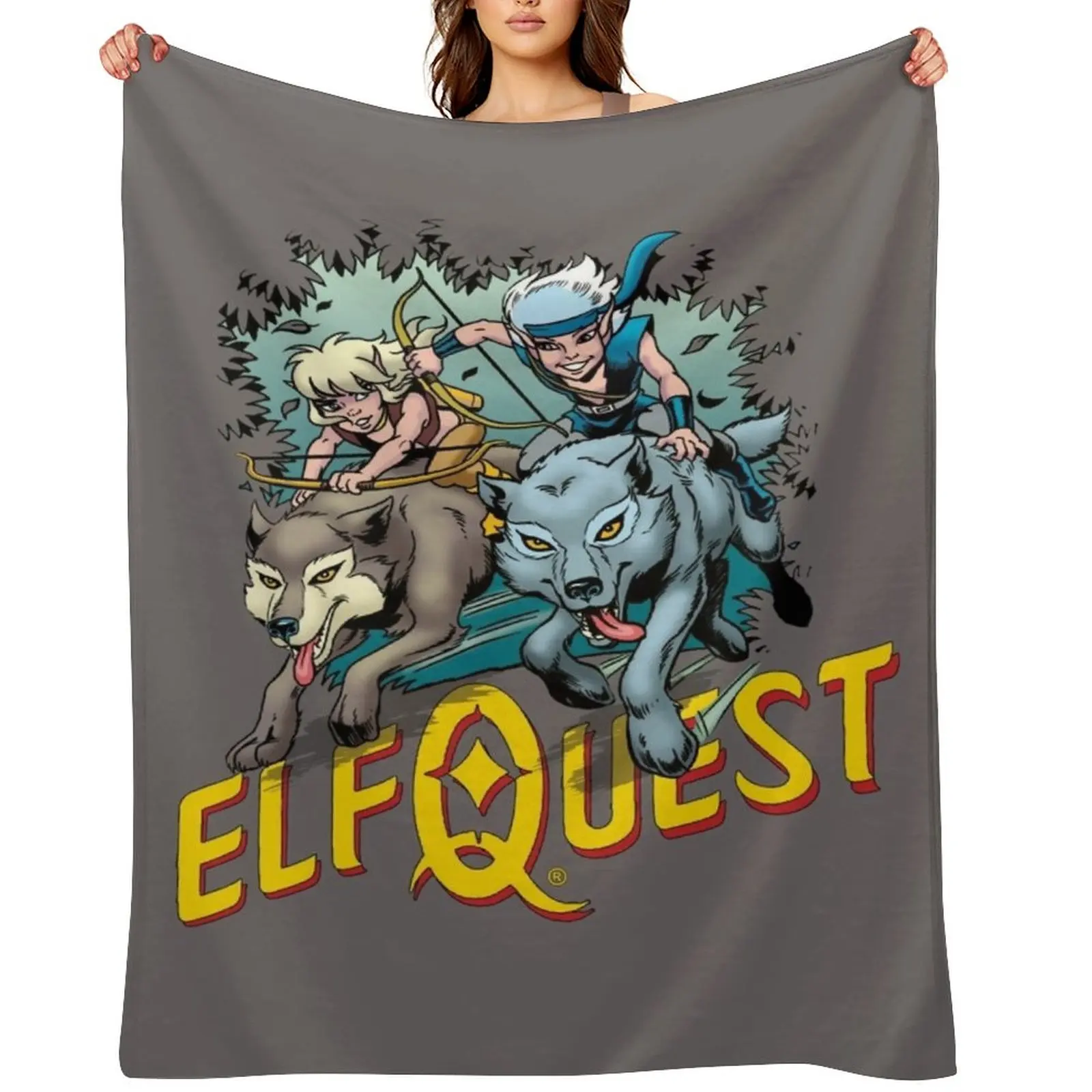 

Young Cutter and Skywise Throw Blanket Summer Bed covers Decorative Beds Decorative Throw Blankets