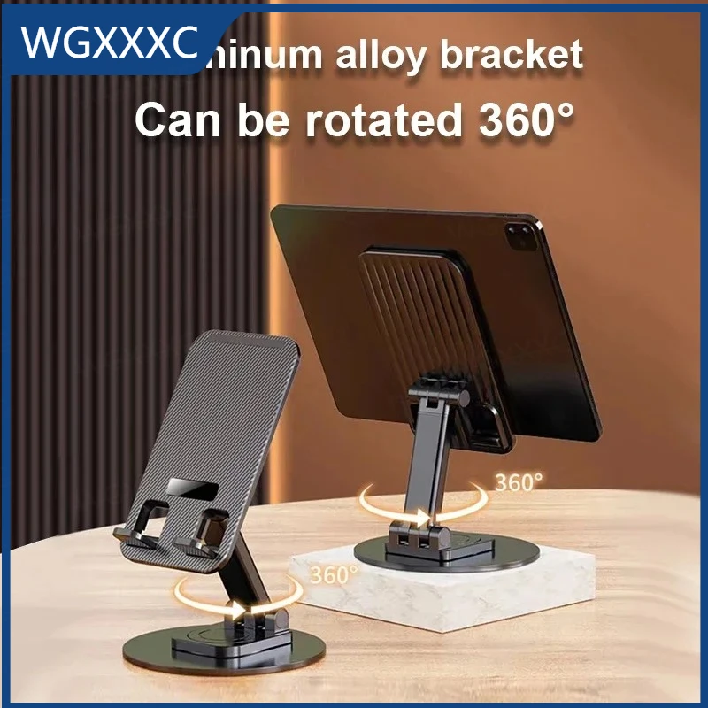 360° Rotating Folding Stand Non-slip Desktop Phone Holder for iPhone 13 Xiaomi Huawei Mobile Phone Tablet Universal Accessories