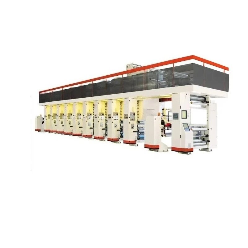 Customized Newest Model Rotogravure Printing Machine, Electrical Rotogravure Printing Machine 6 Color Printing Machine