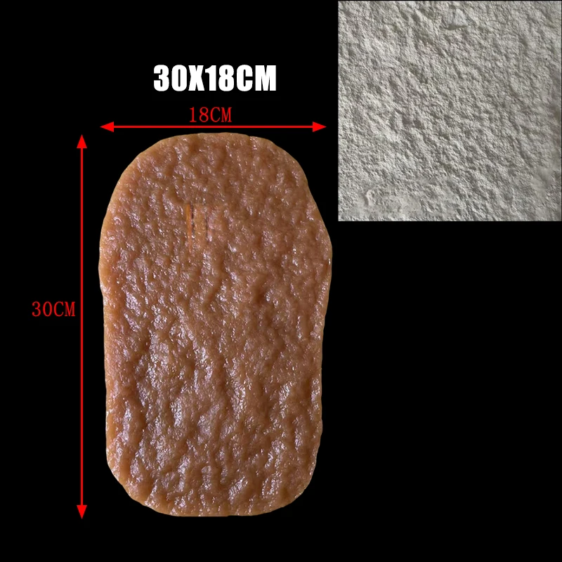 

Cement Imitation Stone Texture Imprint Mold 30 * 18Cm Random Stone Texture Plastic Stone Tool Rockery Park Flooring Stamp Model