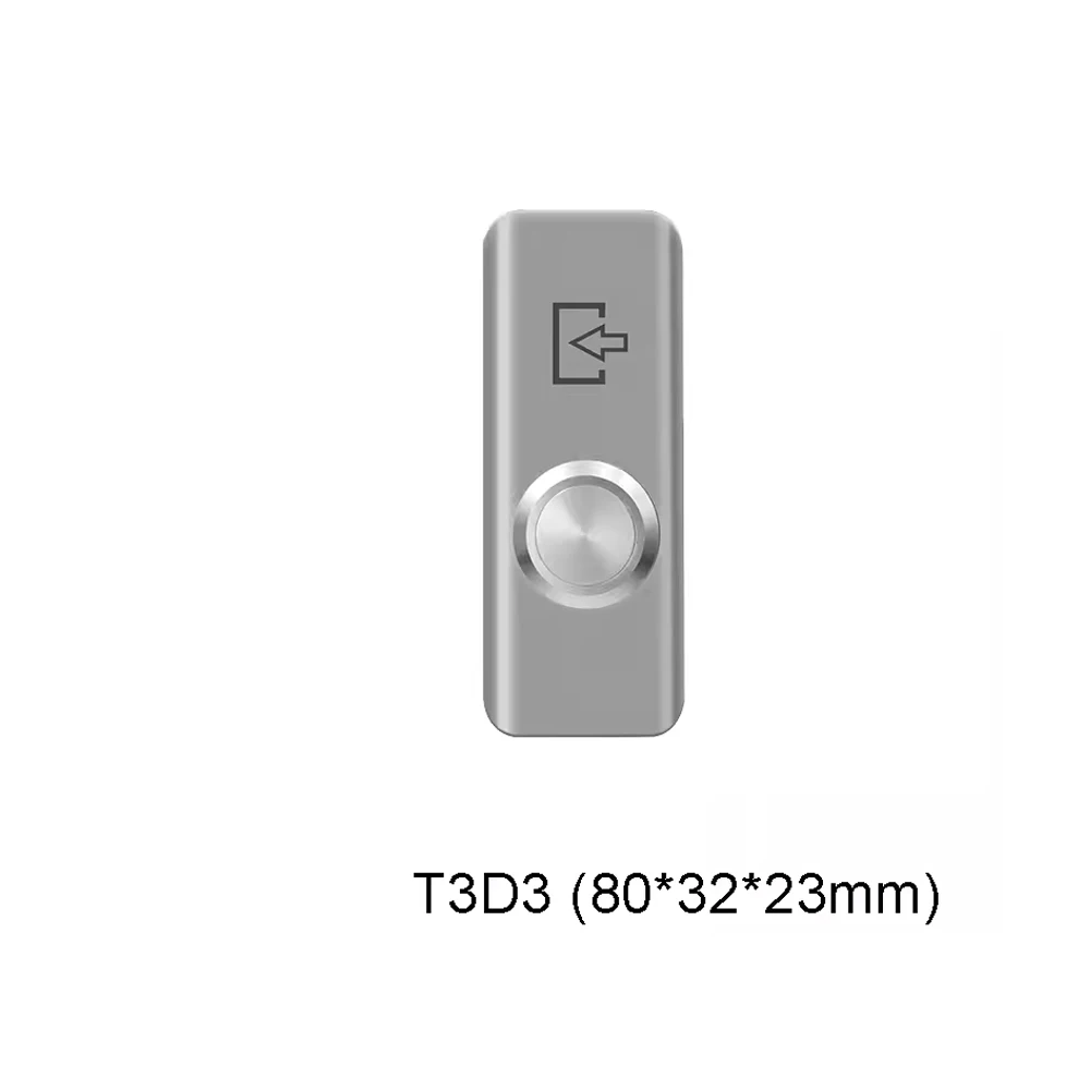 IP65 Rated Emergency Exit Push Button – Metal Zinc Alloy Mushroom Head for Door/Gate Release