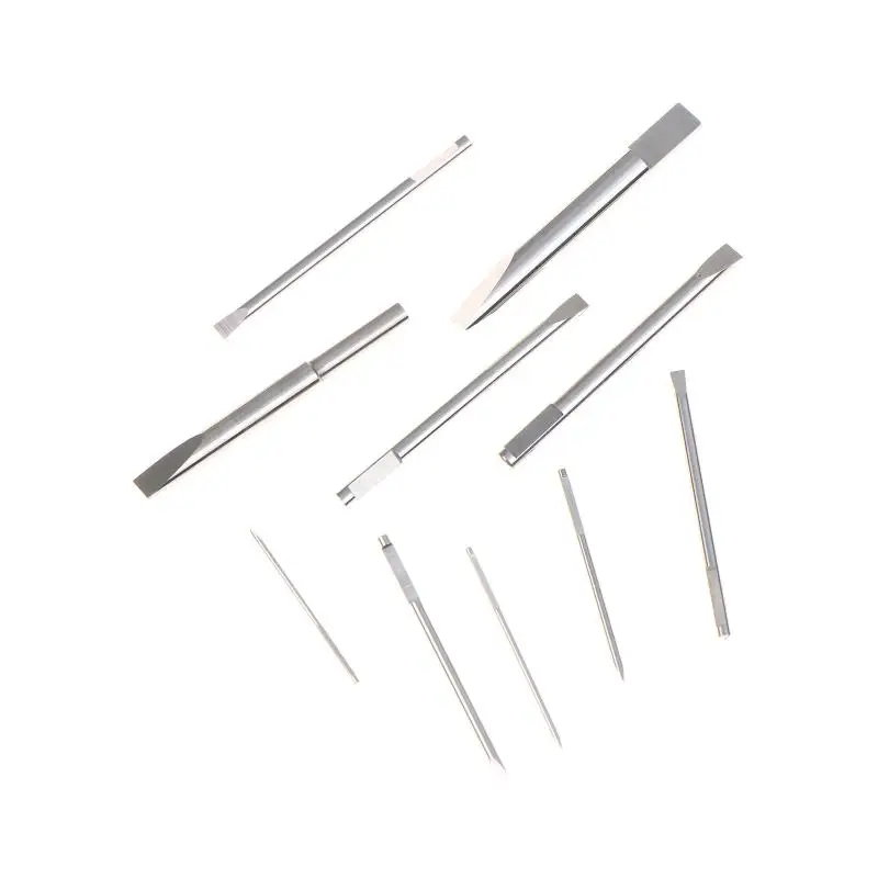 Watchmaker Flat Blade Screwdriver Set Straight Body Precision Tools for Watches Repair Maintenance Replacement Accessory