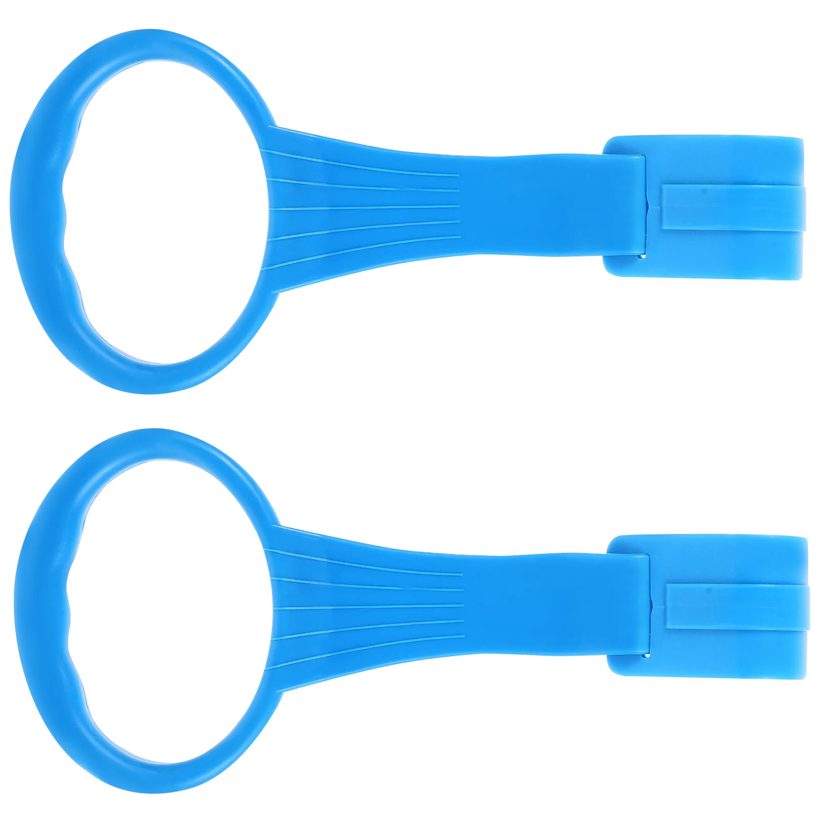 1Pair Baby Bed Pull Up Rings Walking Exercise Assistant Durable Design Bright Colors Smooth Edges Safe for Infant Crib Standing