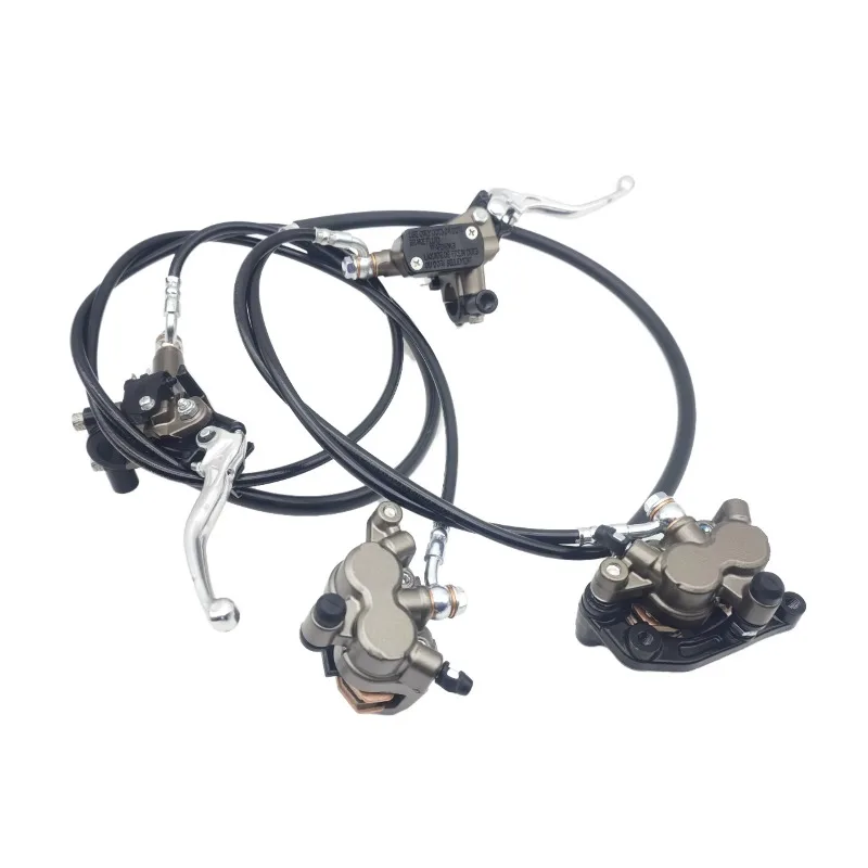 Electric off-road bicycle rear brake caliper assembly kit