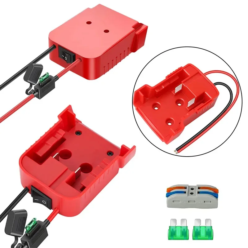 

Адаптер колеса питания для литиевой батареи Milwaukee, 18 в, 2 шт.
