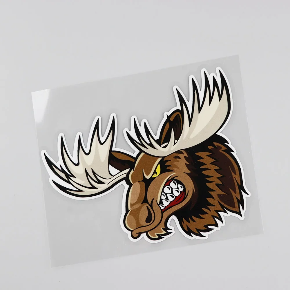 

Elk Animal Car Beauty Sticker Cover Scratches 15.5CMX13CM