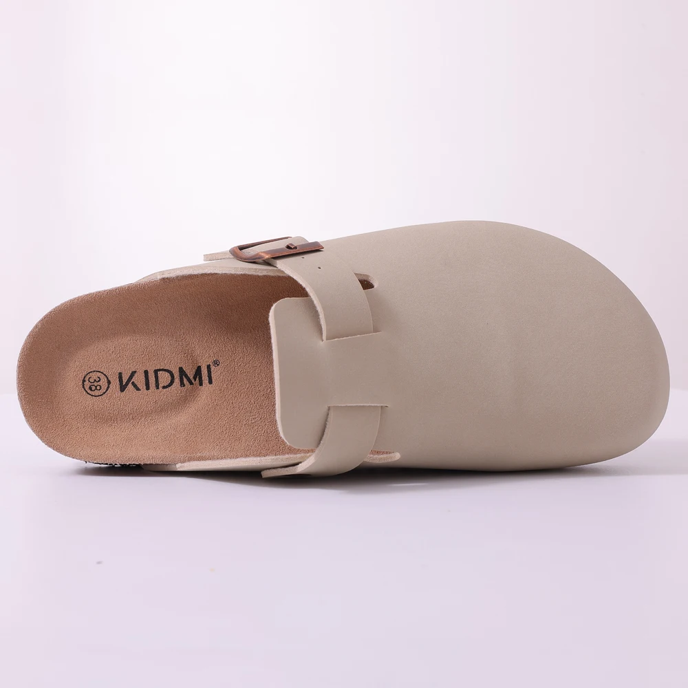 Shevalues Wildleder-Clogs für Damen und Herren, Sommer-Kork-Mules, Weiche Fußbett-Sandalen mit Fußgewölbestütze, Neue Freizeitmode, Echte Clogs – Detail 26