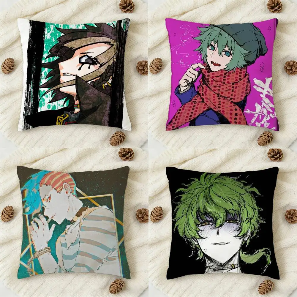 

Game Your Turn to Die Death Game Double-sided Printed Square Decorative Cushion Cover for Sofa Living Room Home Decor