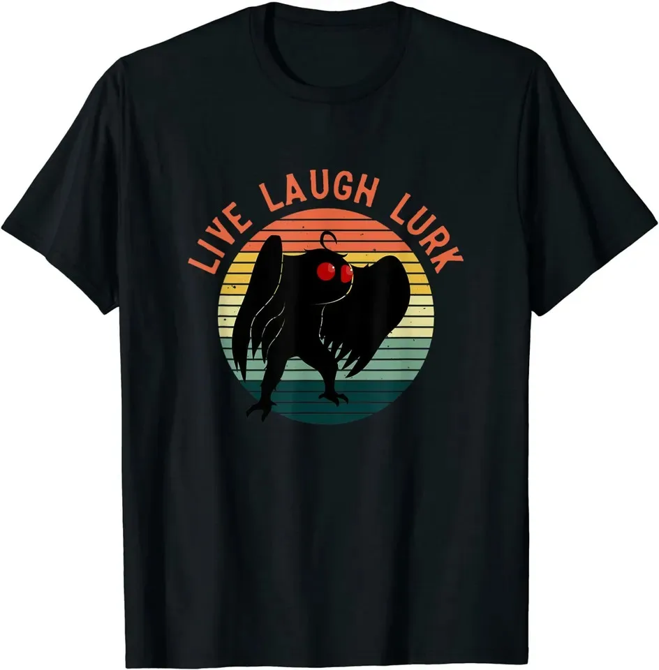 

Live Laugh Mothman Funny T-Shirt S-5XL