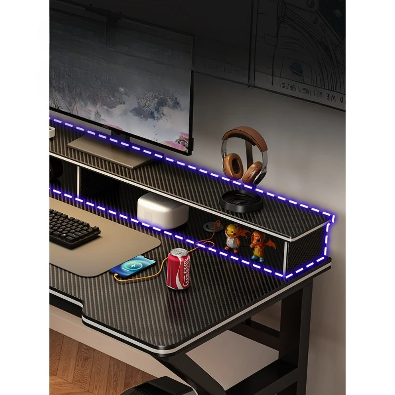 Computer desk small home desktop desk cover bedroom simple e-sports table