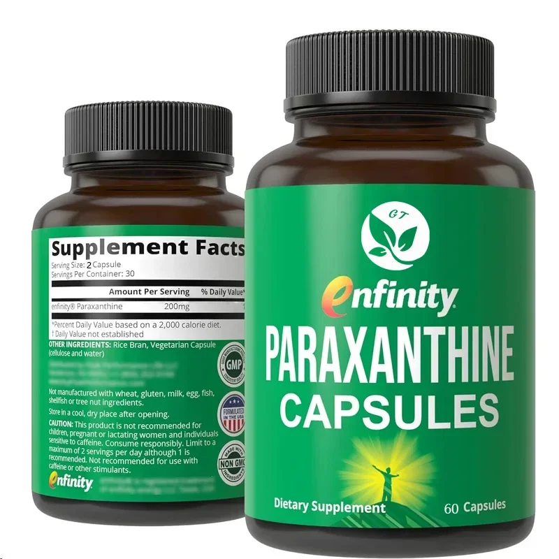 Paraxanthine Capsules Are Used for Cleaning and Energy. Known for Its , Attention,and Productivity.perfect for Pre Exercise