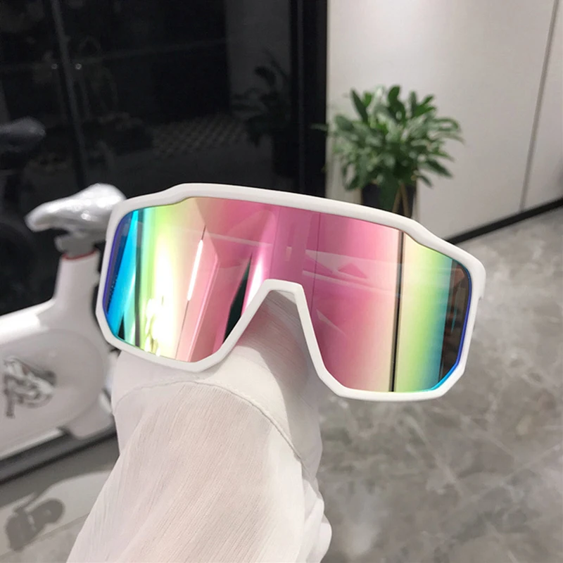

Hot Cool UV Protection Cycling Sunglasses For Women Men Fashion Snowboard Ski Goggles Snowmobile Skiing Skating Sports