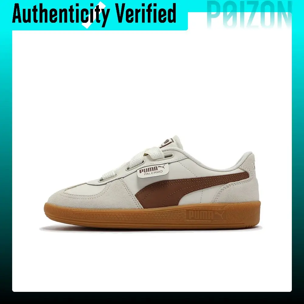 PUMA Palermo Low top German Army Trainers Women's Beige 402109-03