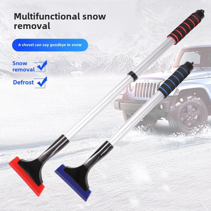 

TOFAR Extendable Winter Snow Shovel Ice Scraper for Car Windshield Cleaning Tool Defrosting Snow Removal Oxford Blade Squeegee