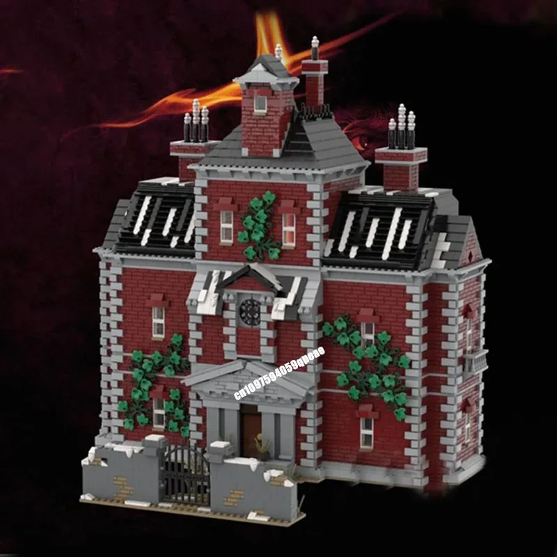 Nowy zestaw 4660 elementów, słynna seria filmów świątecznych Moc, dom Skrożego, model do samodzielnego montażu, kreatywne pomysły, zabawki dla dzieci, prezenty urodzinowe.