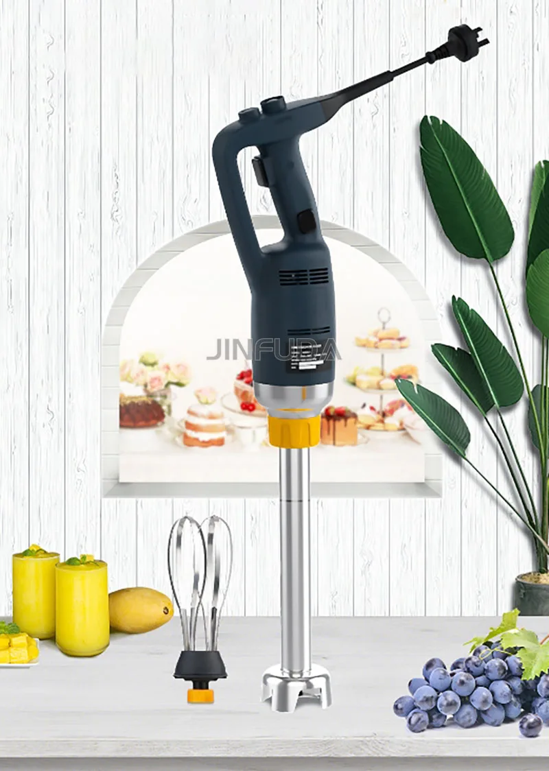 Commercial Kitchen Hand Blender Immersion Electric Mixer Stir Stick With Variable Speed Different Length Rod