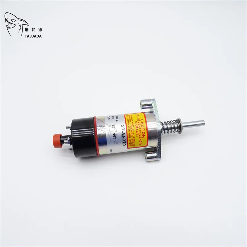 For Fuel Shutoff Solenoid Valve E330B E330C E330D E336D E3306 Flameout Solenoid Valve Stop Solenoid Valve 155-4653 3E